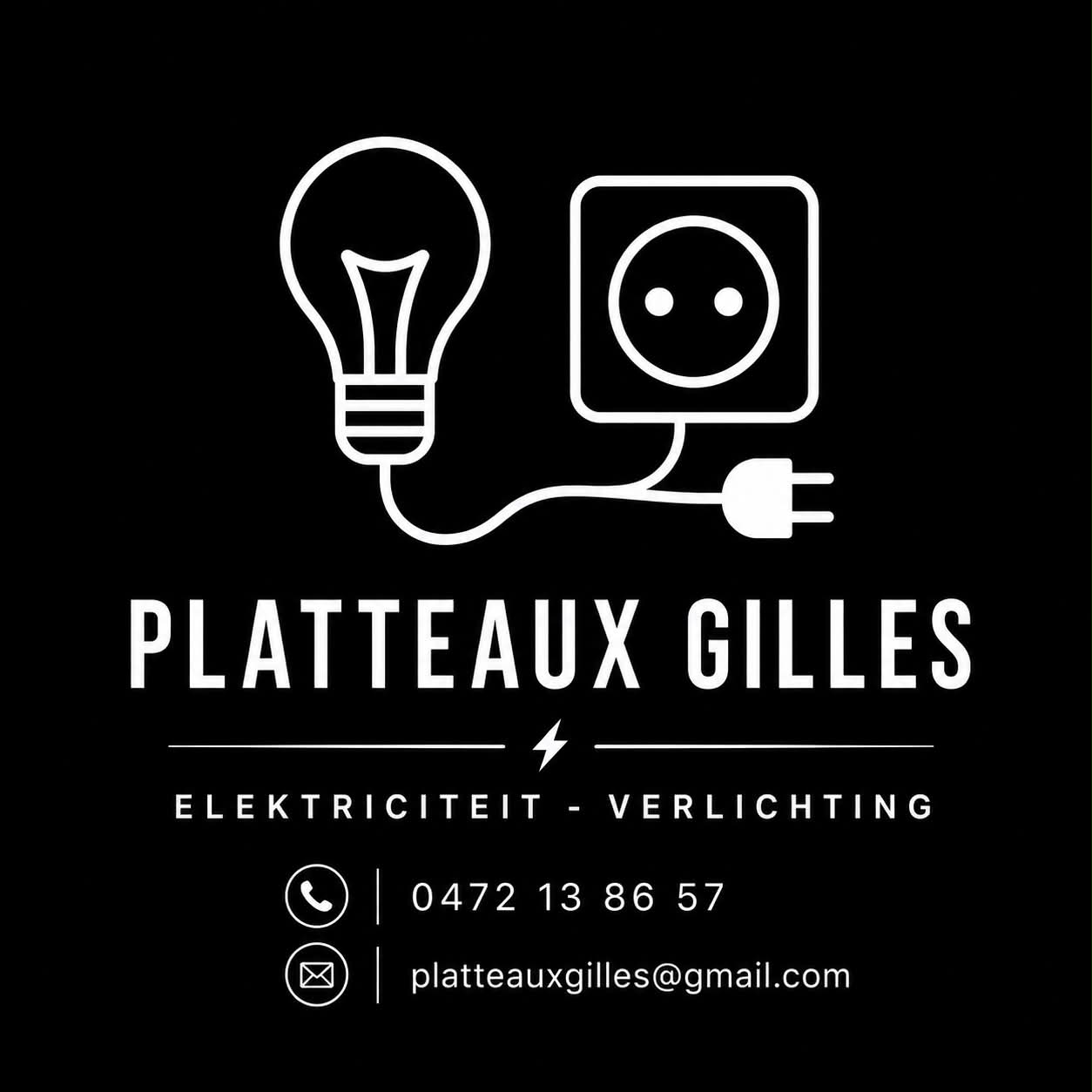 Logo Platteaux Gilles — Elektriciteit & Verlichting